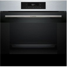 Духова шафа Bosch електрична, 76л, A, дисплей, конвекція, телескопічні направляючі (2 рівня), soft closing, нержавіюча сталь Духова шафа Bosch електрична, 76л, A, дисплей, конвекція, телескопічні направляючі (2 рівня), soft closing, нержавіюча сталь