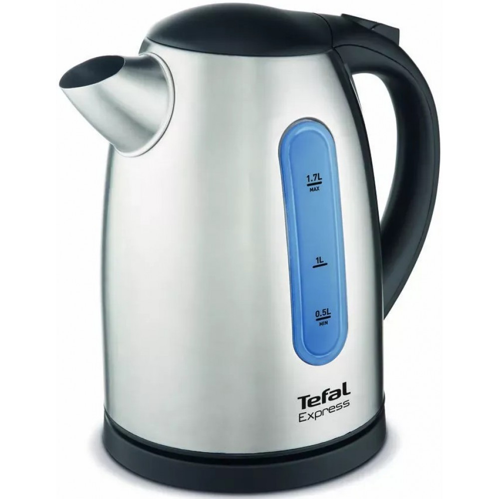 Електрочайник Tefal Express 2 1.7л, нерж. сталь, сірий