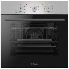 Духовка электр. Hansa, 60см, 62л, A,  гриль , емаль легкого очищення, нержавіюча сталь