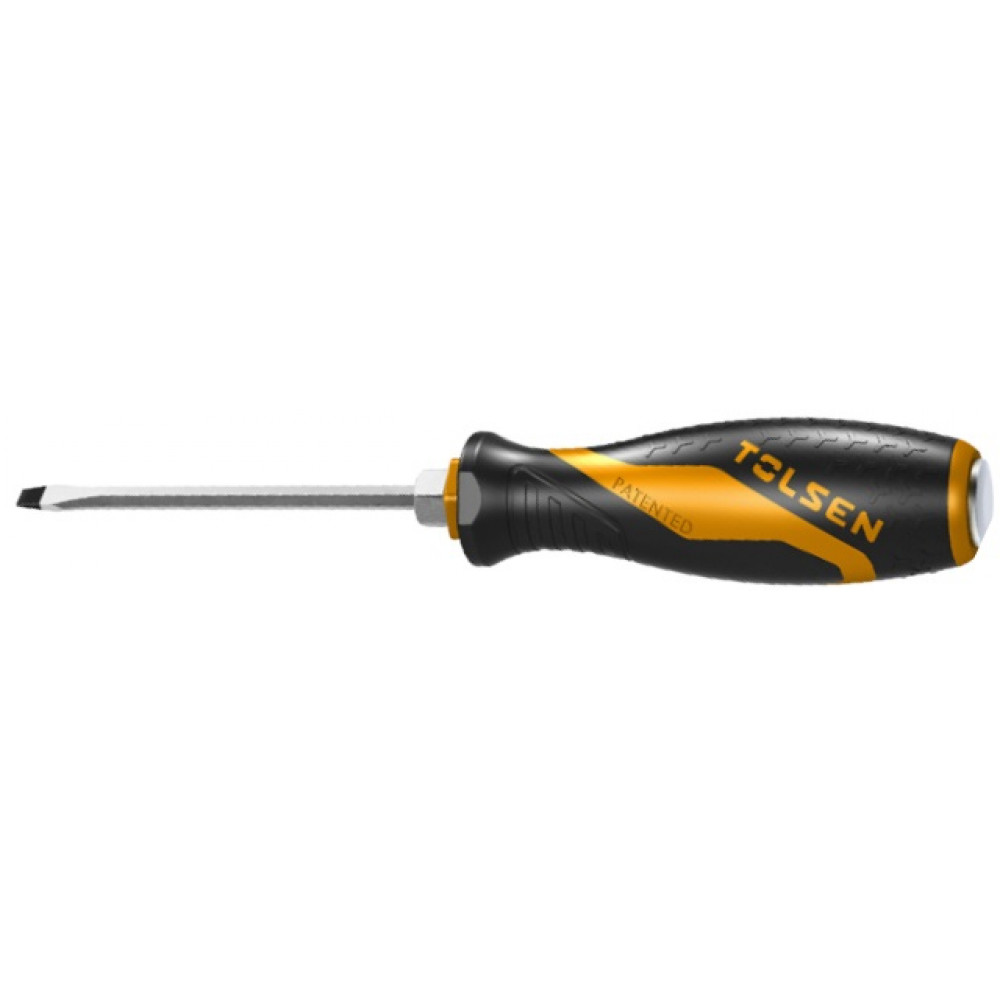Викрутка Tolsen плоска, ударна, SL10х200мм, сталь CrV