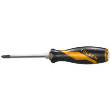 Викрутка Tolsen хрестова, ударна, PH2х100мм, сталь CrV Викрутка Tolsen хрестова, ударна, PH2х100мм, сталь CrV
