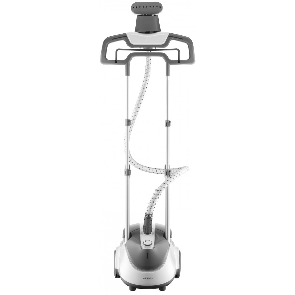 Відпарювач Ardesto вертикальний IR-S26, 1800Вт, 2600мл, вішалка, нерж. сталь, білий+сірий