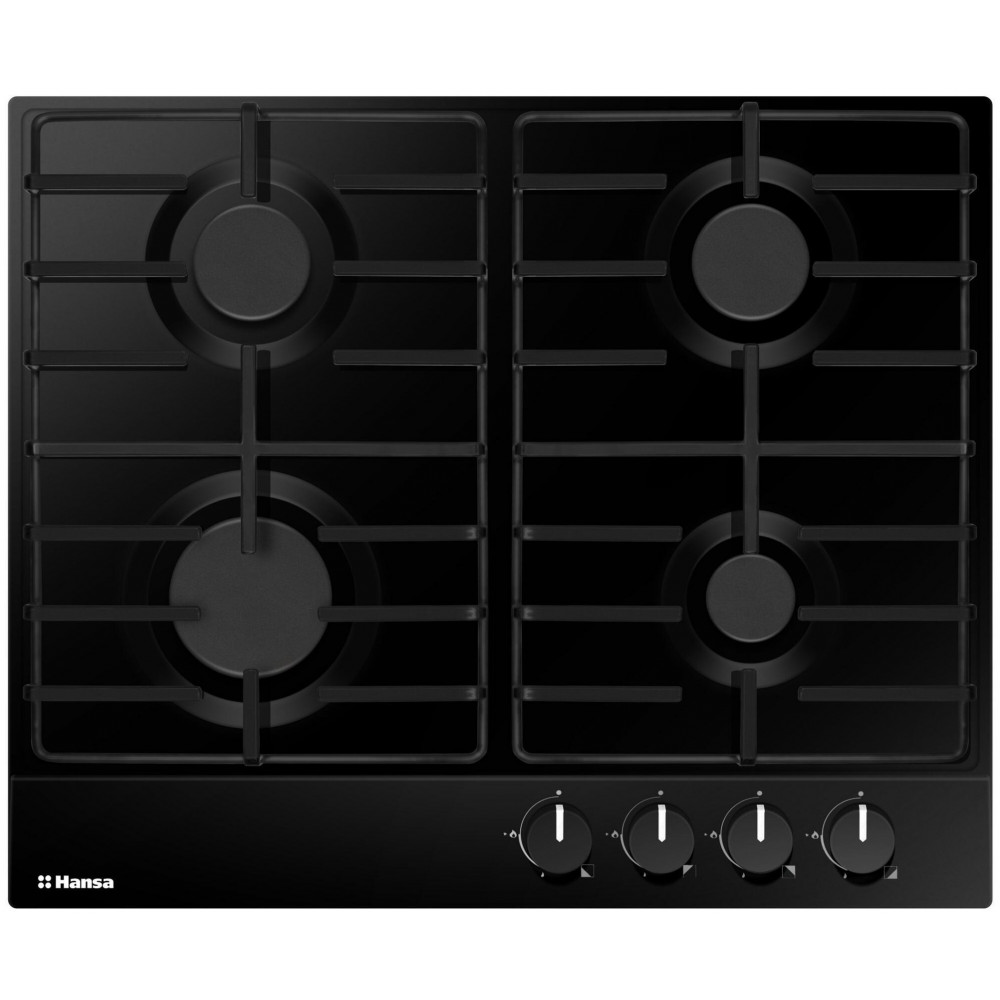 Варильна поверхня Hansa газова, 60см, чорний