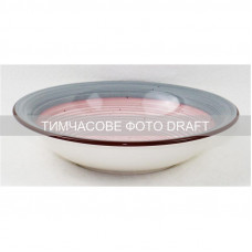 Тарілка супова Ardesto Salerno, 680мл, 21см, кераміка, багатокольоровий