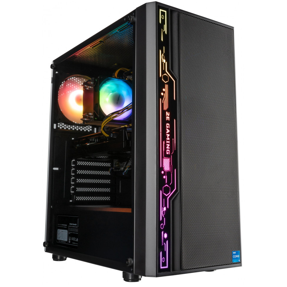 Комп’ютер персональний 2E Complex Gaming Intel i5-14400F, 16Gb, F1TB, NVD5060TI-16, H610, G2052, 650W, Win11
