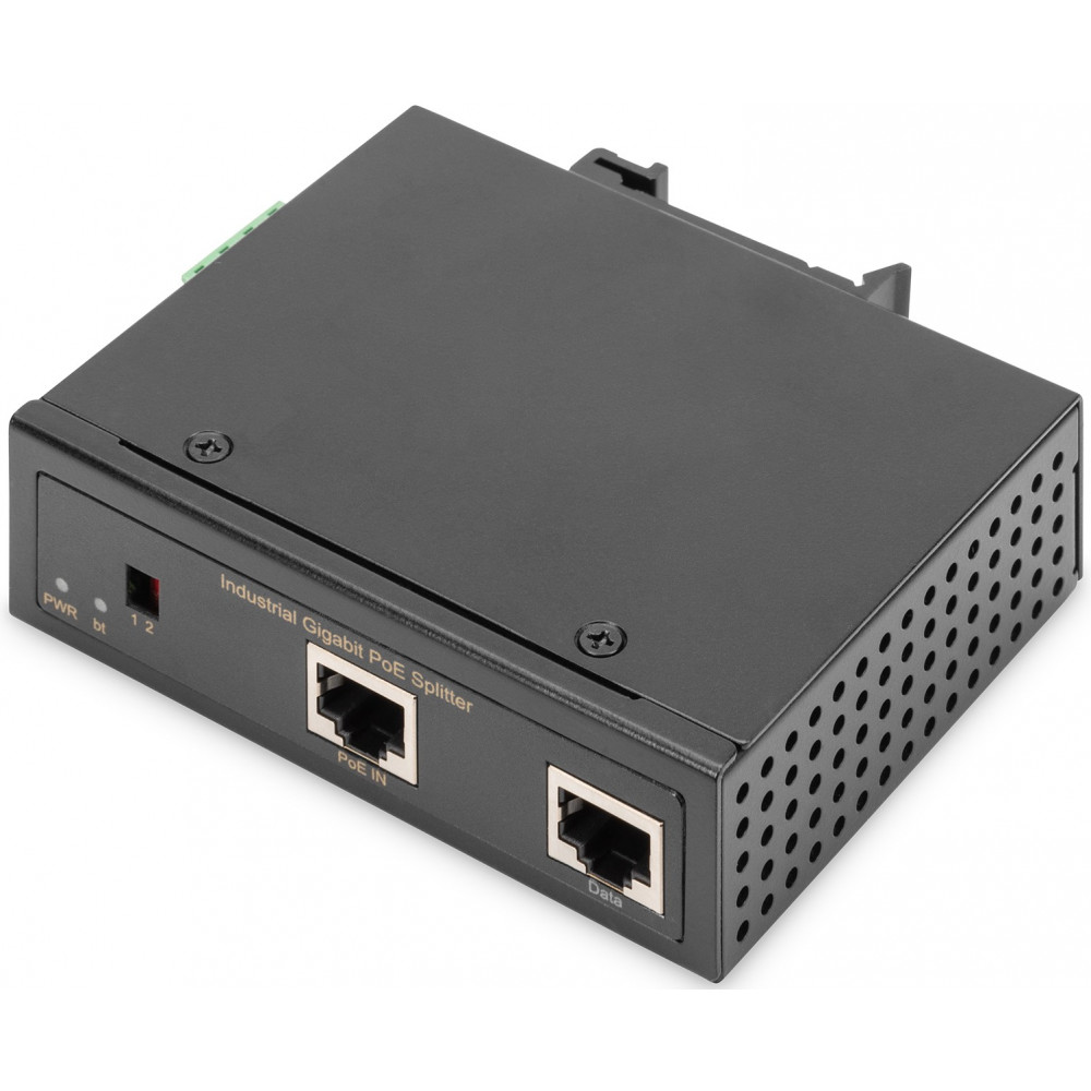 Розгалужувач DIGITUS Gigabit Ethernet PoE++ splitter, Industrial, 95W