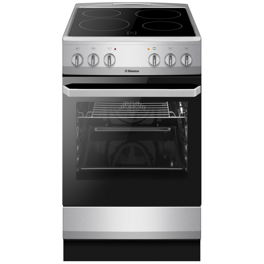 Плита Hansa електрична, 50х60см, 62л, нержавіюча сталь