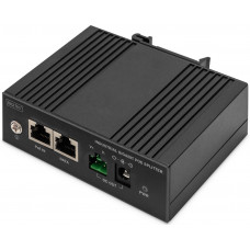 Розгалужувач DIGITUS Gigabit Ethernet PoE splitter, Industrial, 60W