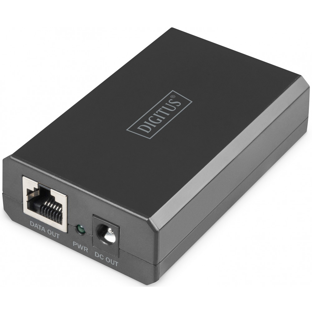 Розгалужувач DIGITUS Gigabit Ethernet PoE splitter, 51W