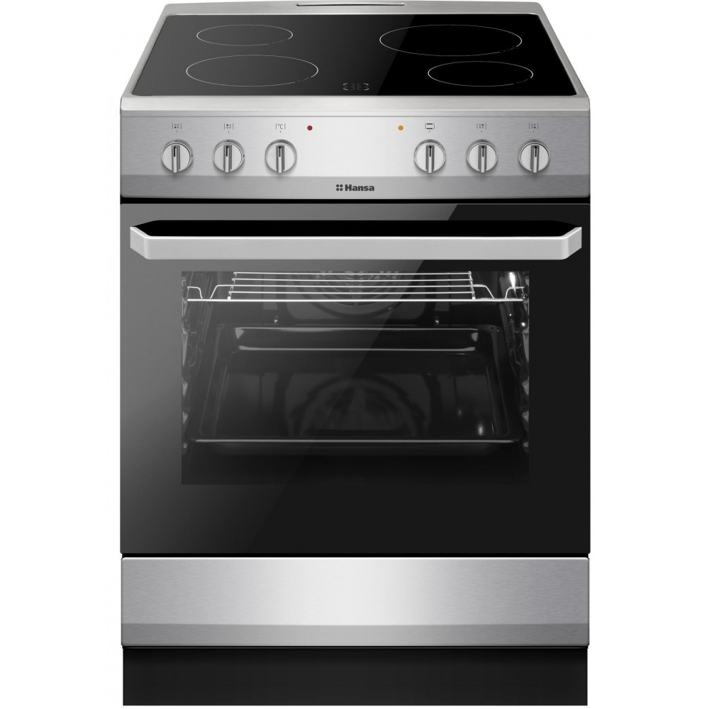 Плита Hansa електрична, 60х60см, 62л, нержавіюча сталь