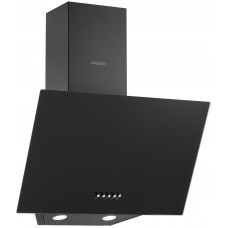 Витяжка Ardesto похила, 50см, 450м3ч, скло, 2х1Вт LED, кнопкове, чорний