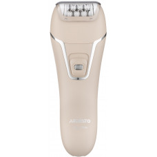 Епілятор Ardesto 2в1 Pearl Cream LESH-Y700PERL, пінцетний, акумул., пінцет.-18, сух., насадок-2, бежевий