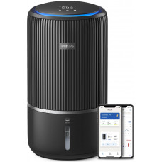 Очисник повітря Philips 2 в 1 PureProtect Water Series 3400, 78м2, 300м3/год, Nano, НЕРА,попередн.,вугільний фільтр, Wi-Fi, датчик якості, температ,вологості, темно-сірий