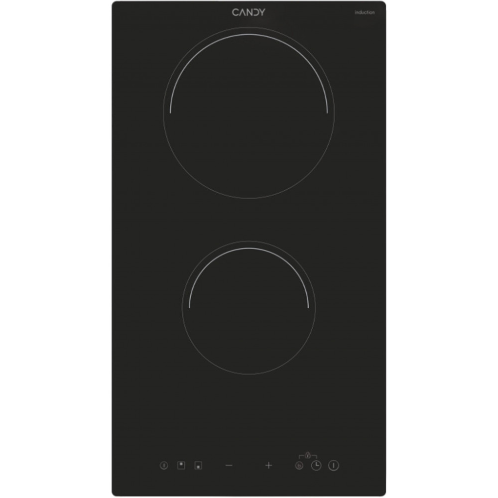 Варильна поверхня Candy індукційна, 30см, доміно, чорний