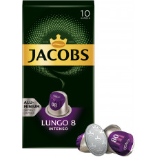 Кава Jacobs  капсули, Lungo Intenso, купаж арабіка/робуста, 10шт, Nespresso