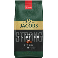Кава Jacobs зерна, 1000г, Espresso, купаж арабіка/робуста