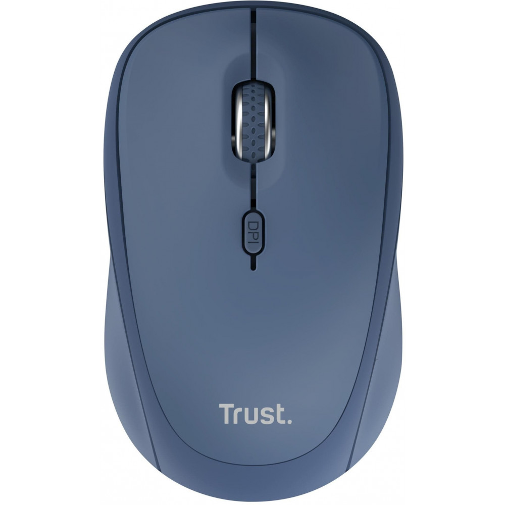 Миша Trust Yvi+ Compact Multi-Device, WL/BT/USB-A, синій
