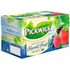 Чай Pickwick G чорний аромат. зі шматоч лісових ягід 30г(20x1.5г) x12 НП