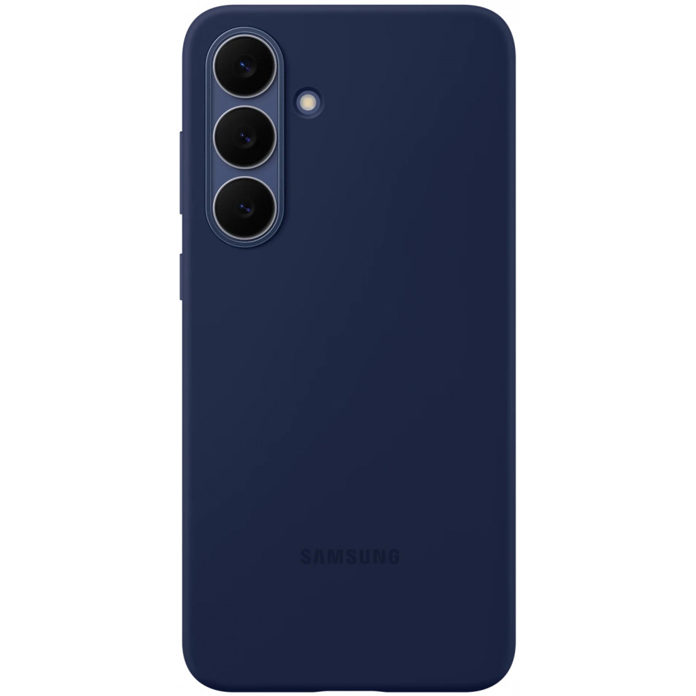 Чохол Samsung для Galaxy S25 FE (S731), Silicone case, синій темний
