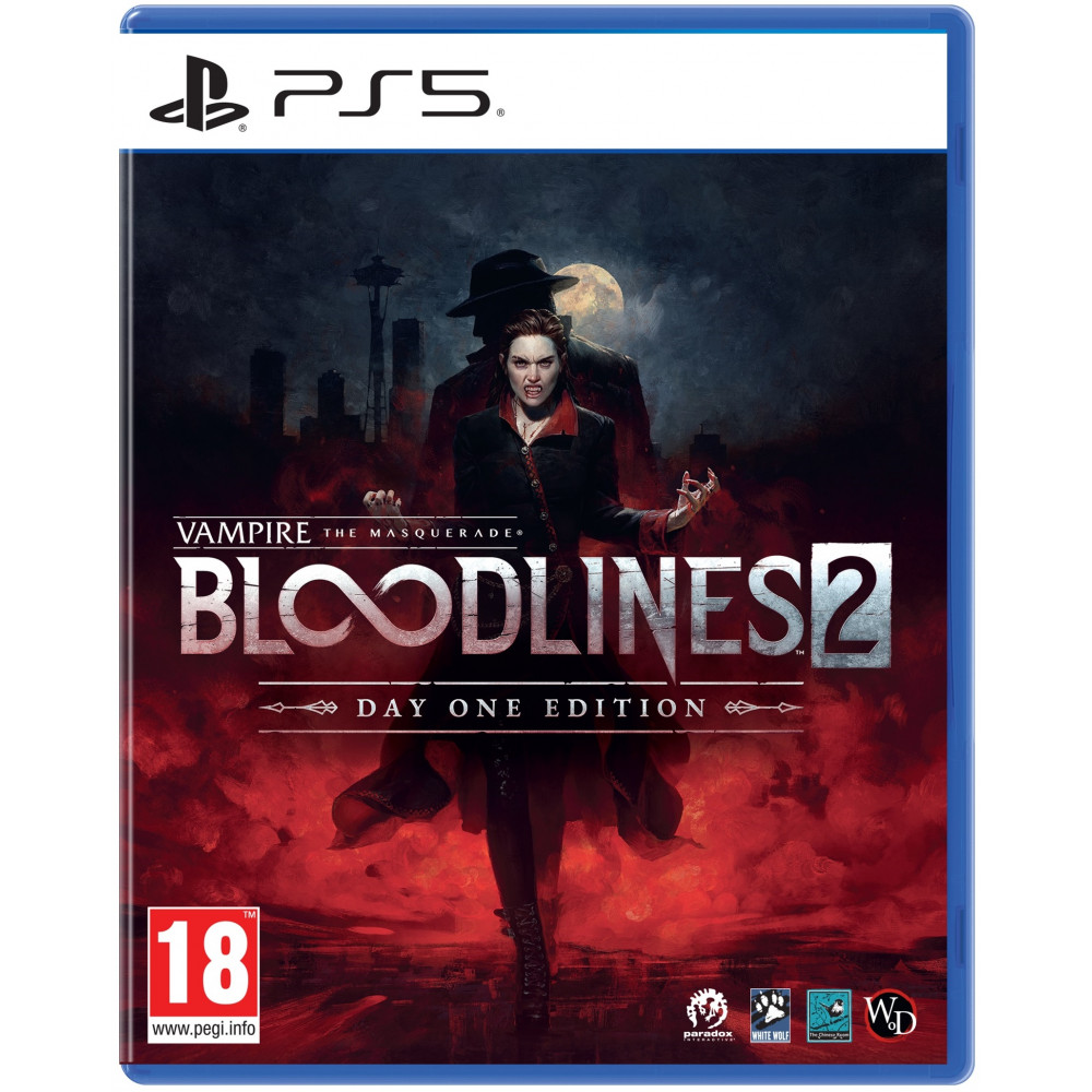 Гра консольна PS5 Vampire: The Masquerade - Bloodlines 2, Day One Edition, BD диск