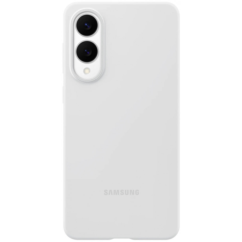 Чохол Samsung для Galaxy S25 Edge (S937), Silicone case, сірий світлий