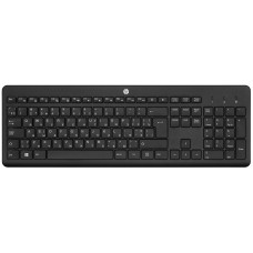 Клавіатура мембранна HP 230, 106key, WL, EN/UK, чорний