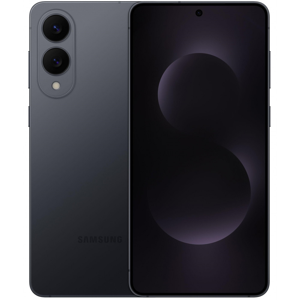 Смартфон Samsung Galaxy S25 Edge 5G (S937) 6.7' 12/256ГБ, 2SIM, 3900мА•год, чорний глибокий титановий