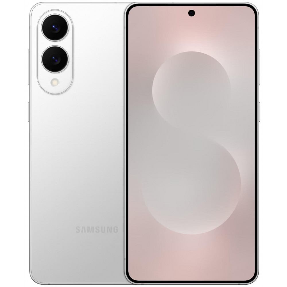 Смартфон Samsung Galaxy S25 Edge 5G (S937) 6.7' 12/512ГБ, 2SIM, 3900мА•год, сріблястий титановий