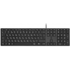 Клавіатура мембранна HP 320K, 109key, USB-A, EN/UK, чорний
