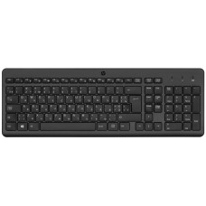 Клавіатура мембранна HP 220, 104key, WL, EN/UK, чорний