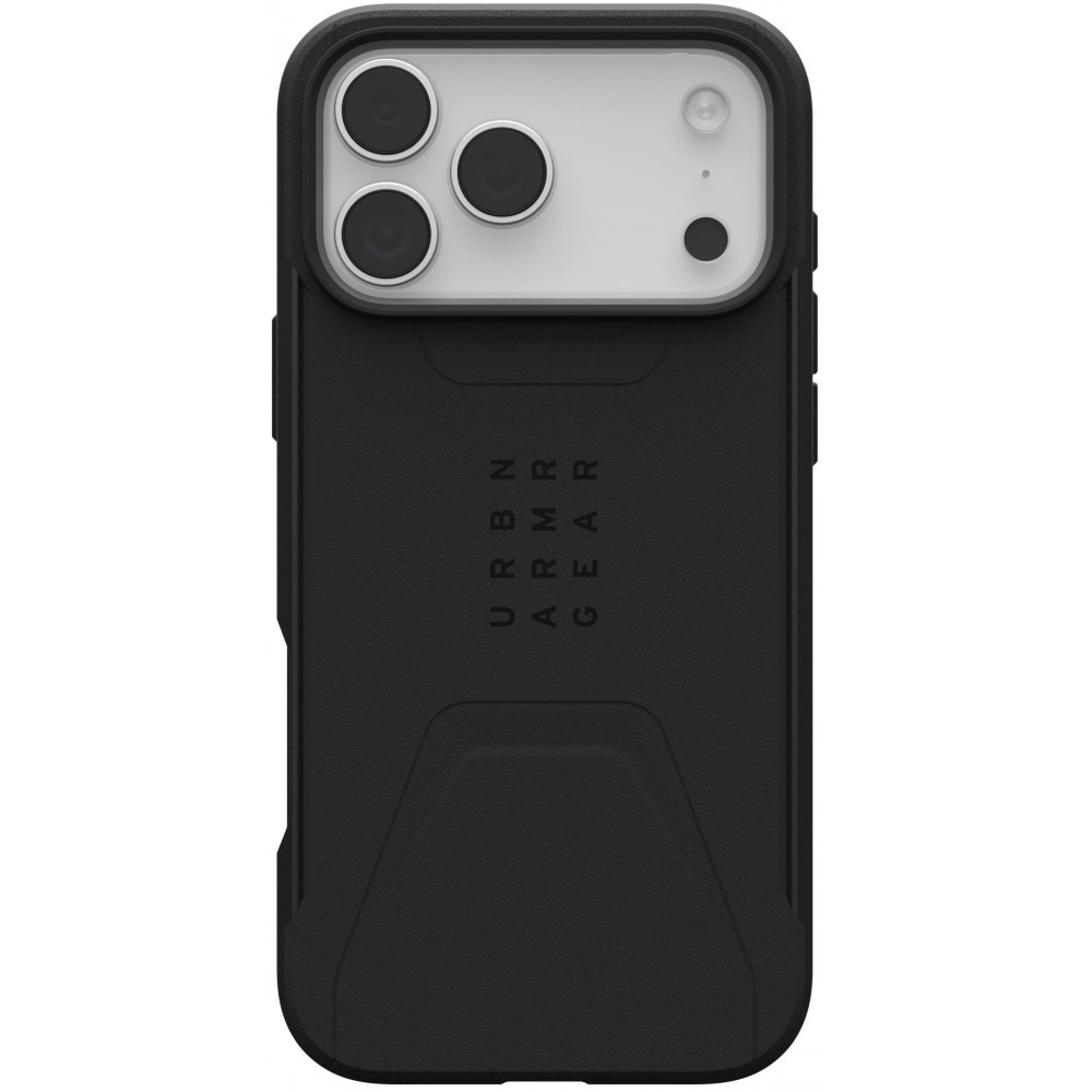 Чохол UAG для iPhone 17 Pro Max, Civilian MagSafe, Black