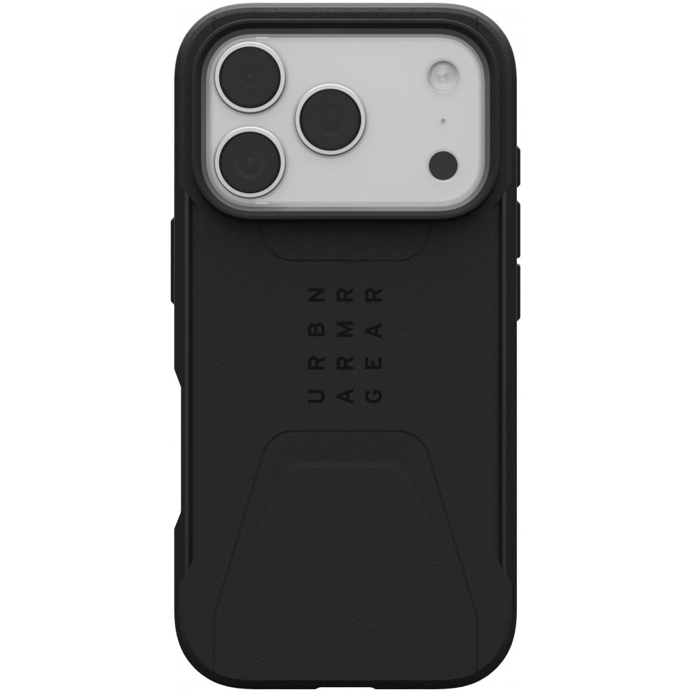 Чохол UAG для iPhone 17 Pro, Civilian MagSafe, Black