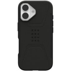 Чохол UAG для iPhone 17, Civilian MagSafe, Black
