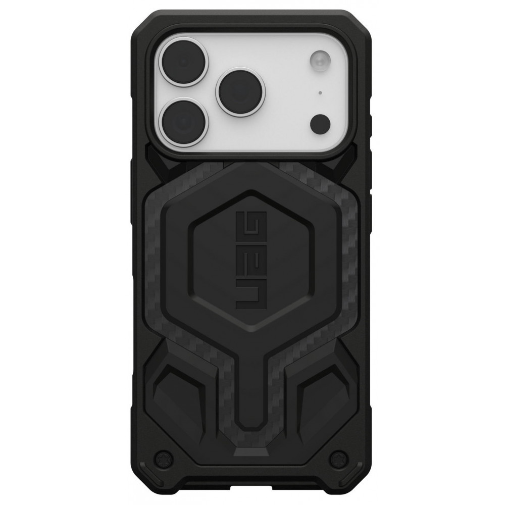 Чохол UAG для iPhone 17 Pro, Monarch Pro MagSafe, Carbon Fiber