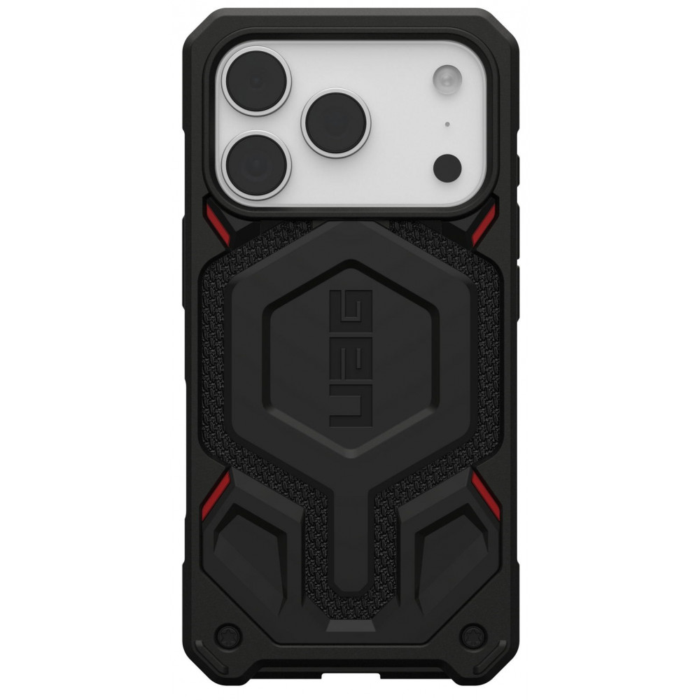 Чохол UAG для iPhone 17 Pro, Monarch Pro MagSafe, Kevlar Black