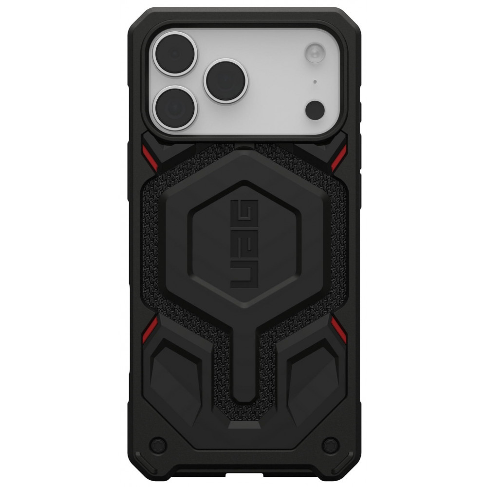 Чохол UAG для iPhone 17 Pro Max, Monarch Pro MagSafe, Kevlar Black