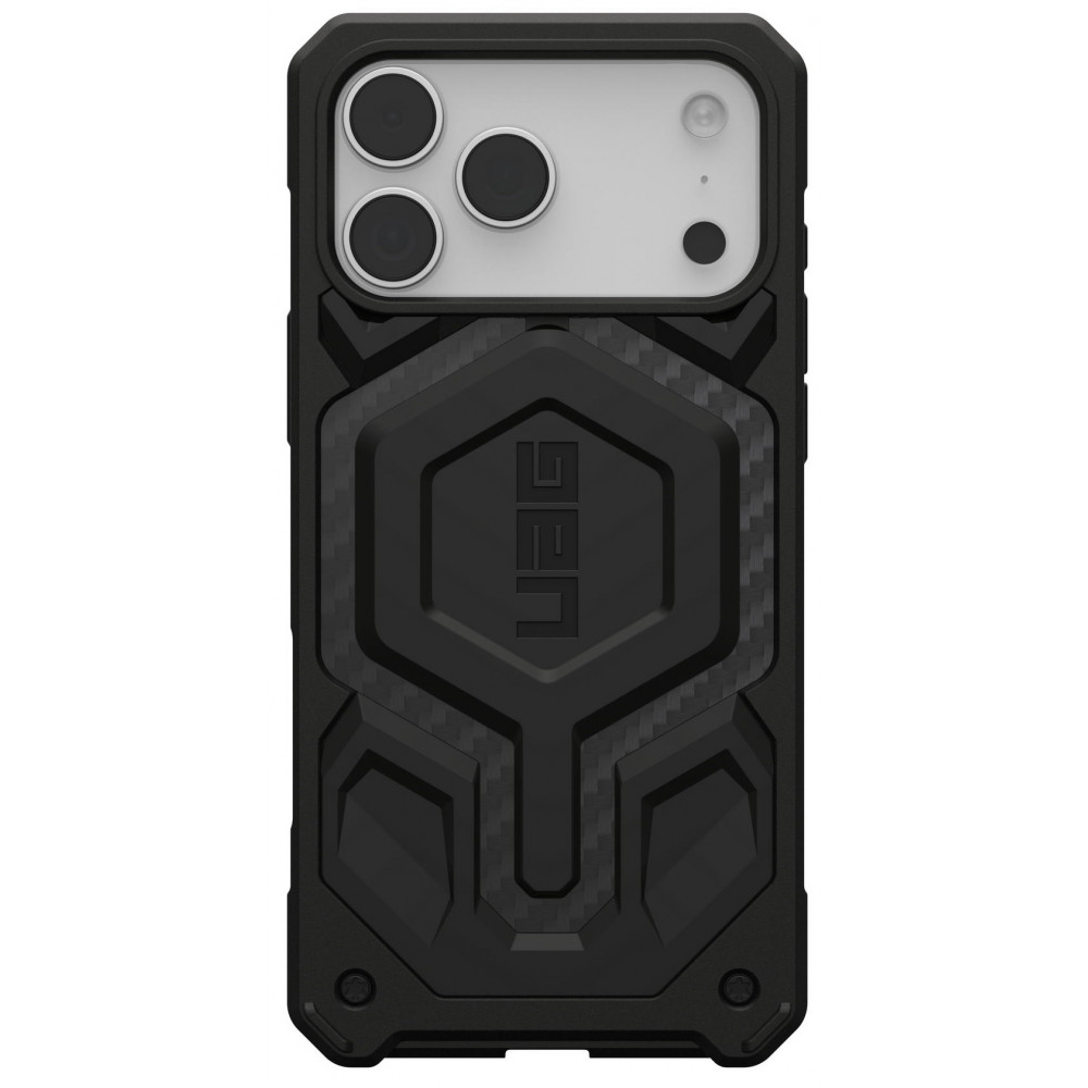 Чохол UAG для iPhone 17 Pro Max, Monarch Pro MagSafe, Carbon Fiber