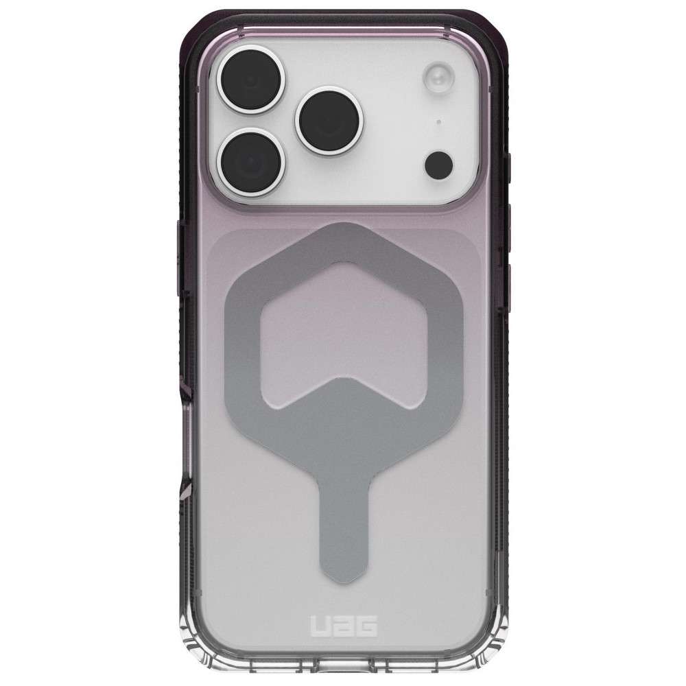 Чохол UAG для iPhone 17 Pro, Plyo MagSafe, Black/Clear Ombre
