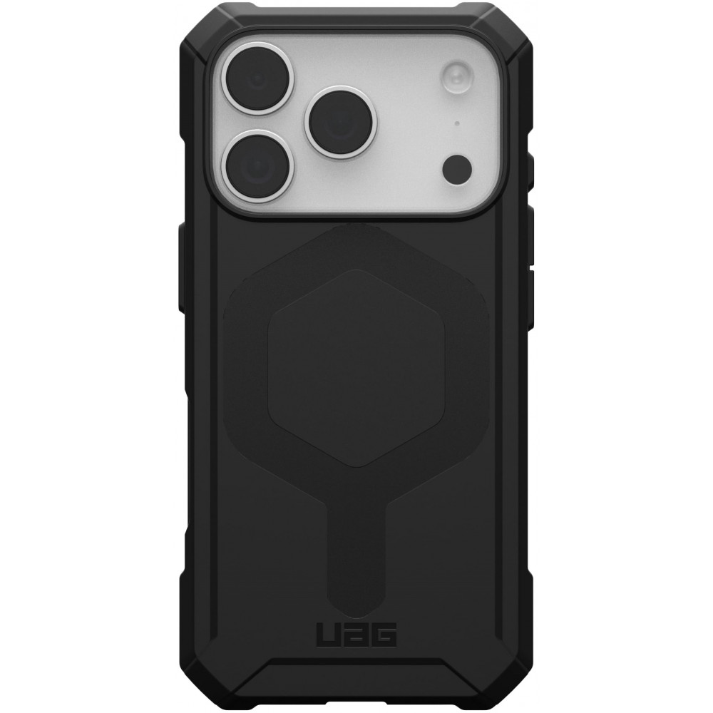 Чохол UAG для iPhone 17 Pro, Essential Armor MagSafe, Black