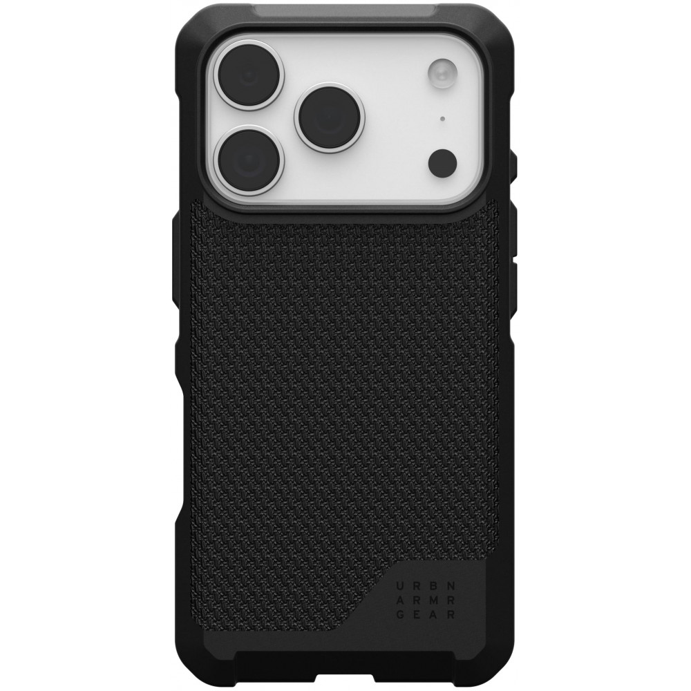 Чохол UAG для iPhone 17 Pro, Metropolis LT MagSafe, Kevlar Black