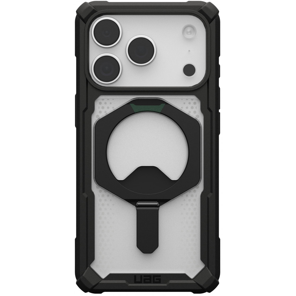 Чохол UAG для iPhone 17 Pro, Plasma XTE MagSafe, Black/Clear