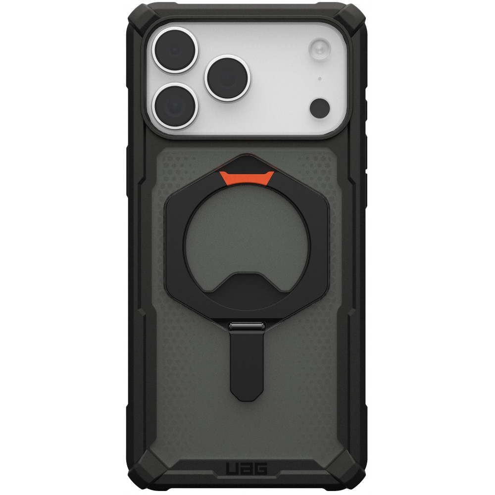 Чохол UAG для iPhone 17 Pro Max, Plasma XTE MagSafe, Black/Pop Orange
