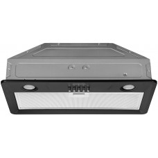 Витяжка Ardesto вбудована, 52см, 450м3ч, метал, 2х1Вт LED, кнопкове, чорний