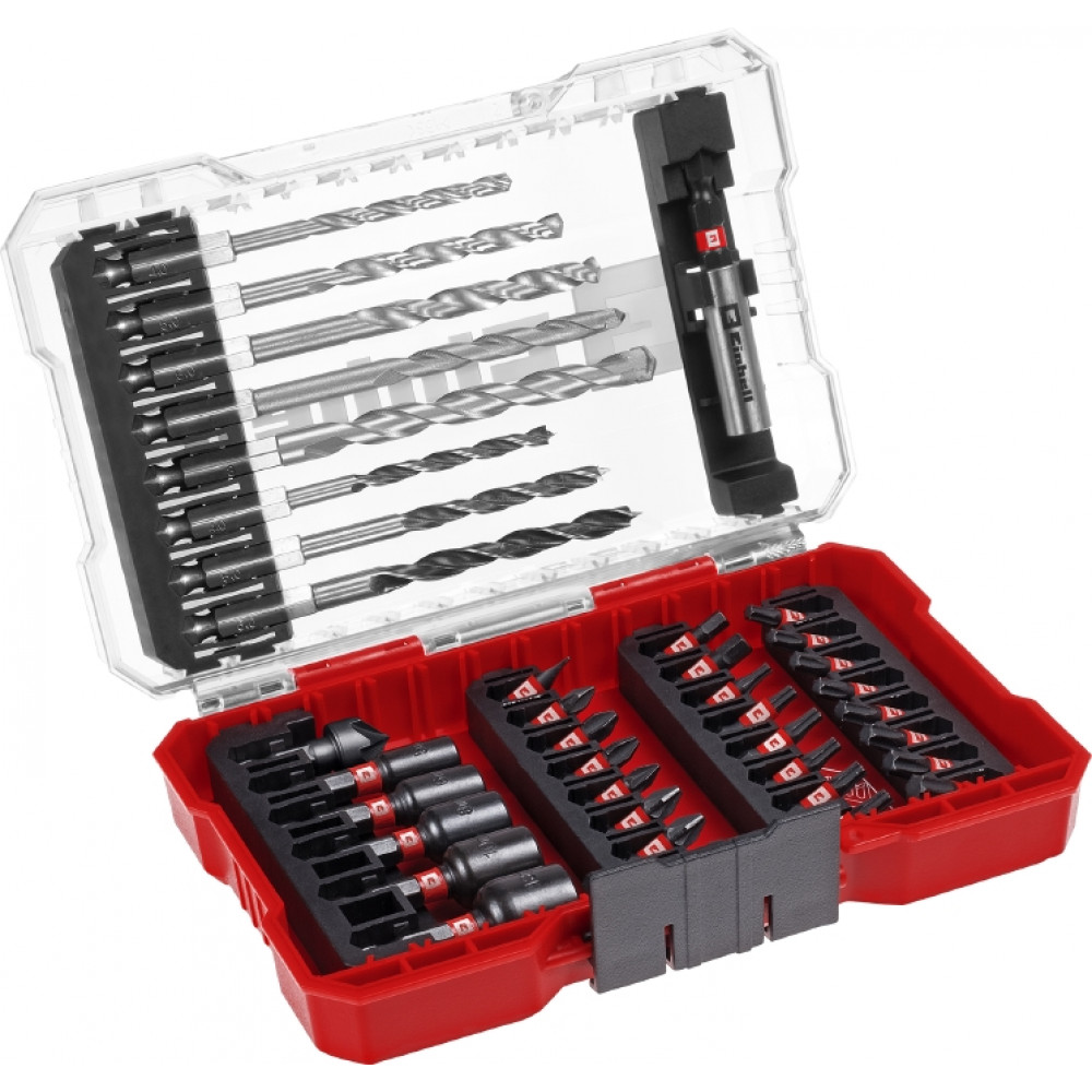 Набір ударних біт і свердл Einhell 39шт M-Case 0.66кг