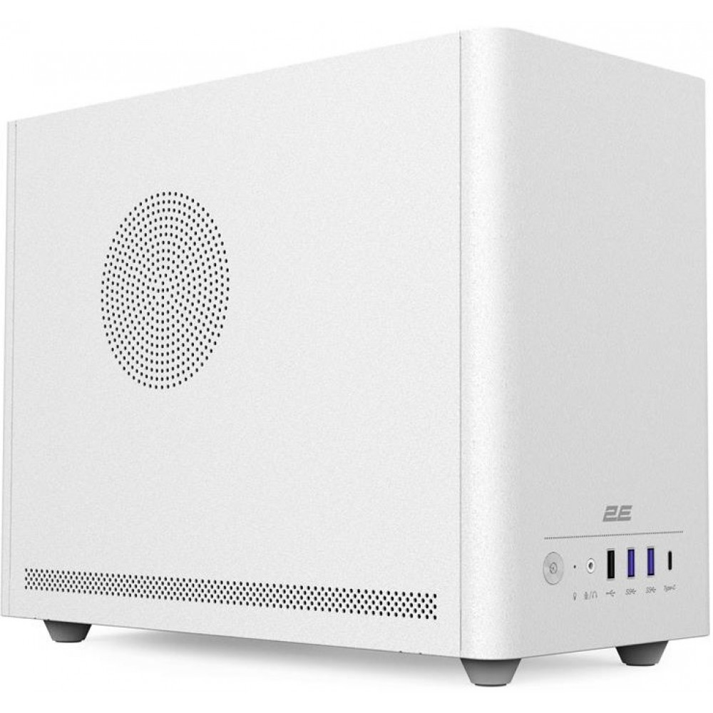Корпус 2E Credo Metal V300W без БЖ, 2xUSB3.0, 1х USB 2.0, 1xUSB Type-C, 1x90мм, VGA 310мм, mATX, білий
