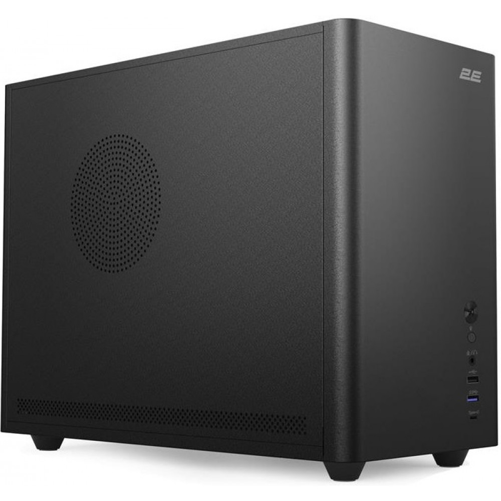 Корпус 2E Credo Metal V350B без БЖ, 1xUSB3.0, 1х USB 2.0, 1xUSB Type-C, 3x120мм, VGA 350мм, LCS ready, mATX, чорний