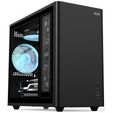 Корпус 2E Credo Plus V350BG без БЖ, 1xUSB3.0, 1х USB 2.0, 1xUSB Type-C, 3x120мм ARGB, VGA 350мм, LCS ready, контролер з пультом, TG Side Panel, mATX, чорний