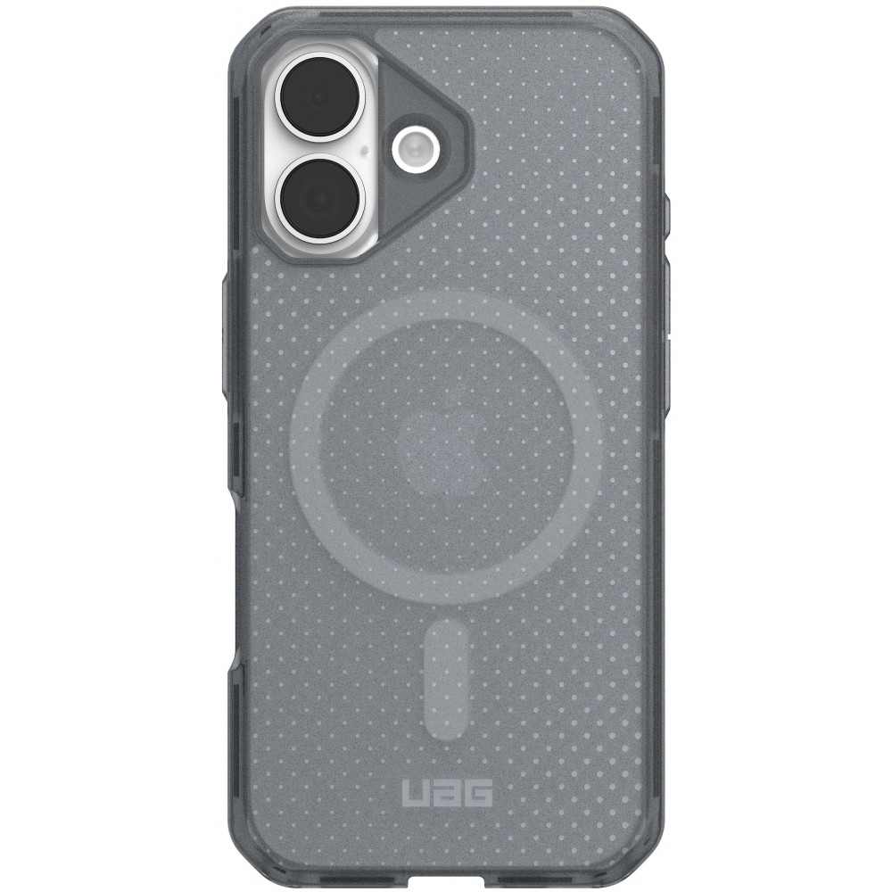 Чохол UAG для iPhone 17, Dot MagSafe, Ash