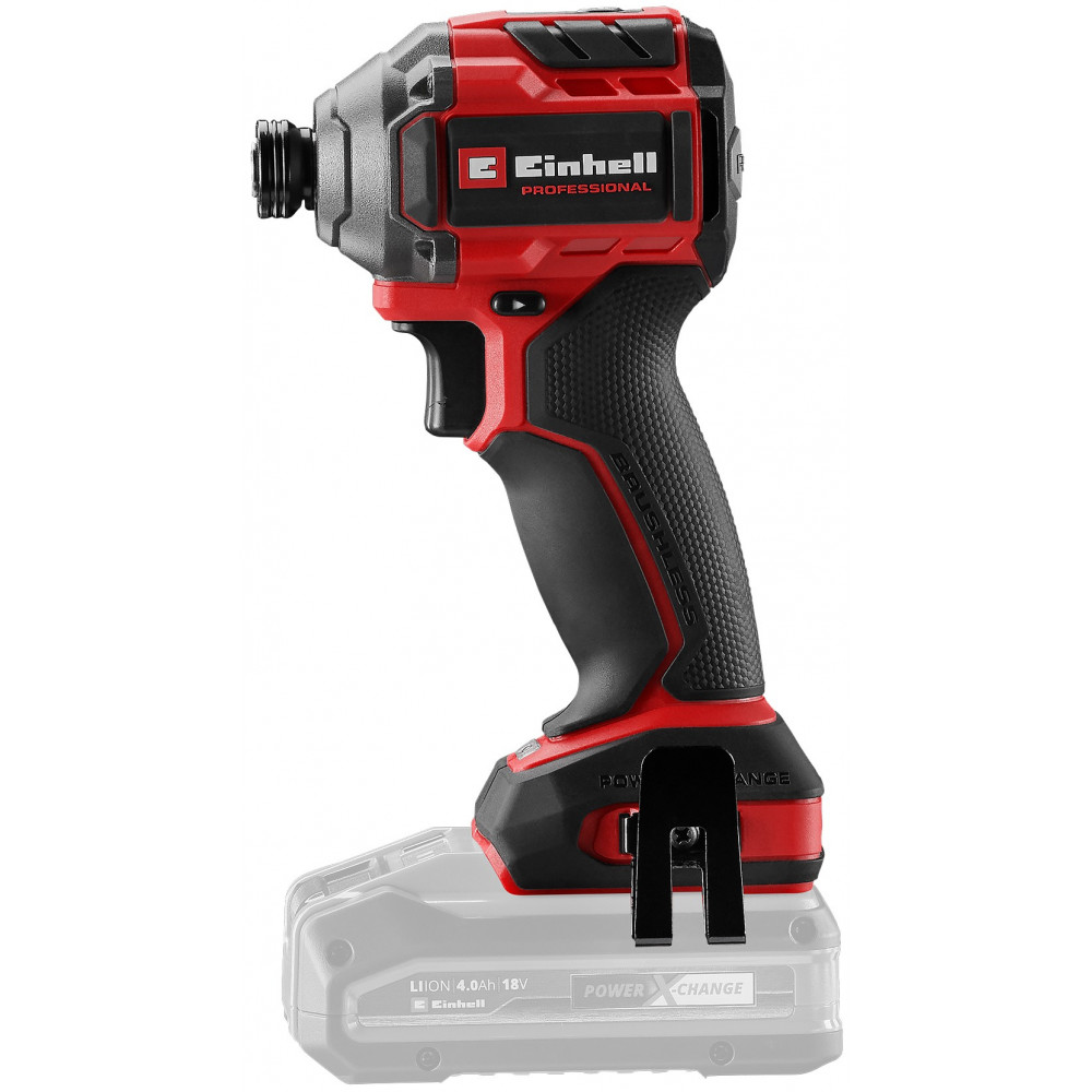 Гвинтоверт акумуляторний ударний Einhell Professional TP-CI 18/250-C Li BL - Solo 18В безщітковий 250Нм 	0-2800об/хв 0.95кг без АКБ та ЗП