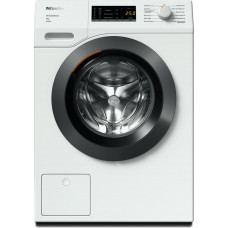 Пральна машина Miele WEA 135 WCS фронтальна, 8кг, 1400, A+++, 63.6см, дисплей, інвертор, люк сірий, білий
